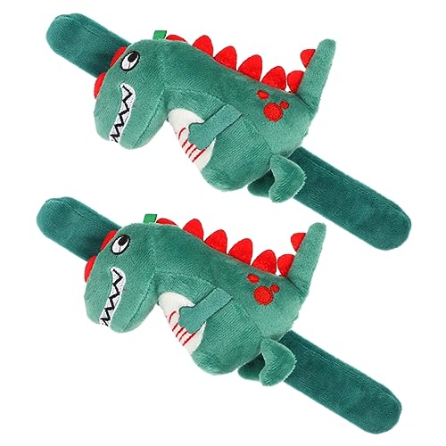 WEKAMOS 2Stücke Plüsch Dinosaurier Slap Armbänder Tier Ohrfeigenarmband für Partygeschenke und Mitgebsel für Kindergeburtstag Lustige Stofftiere und Kreative Spielpreise WEKAMOS 2Stücke Plüsch Dinosaurier Slap Armbänder Tier Ohrfeigenarmband für Partygeschenke und Mitgebsel für Kindergeburtstag Lustige Stofftiere und Kreative Spielpreise von WEKAMOS