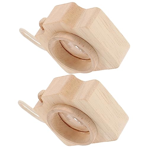 WEKAMOS 2Stücke Teiliges für Holzkamera mit Lustigem Prisma für Jungen und Kreative Spielstunden und Dekoration WEKAMOS 2Stücke Teiliges für Holzkamera mit Lustigem Prisma für Jungen und Kreative Spielstunden und Dekoration von WEKAMOS