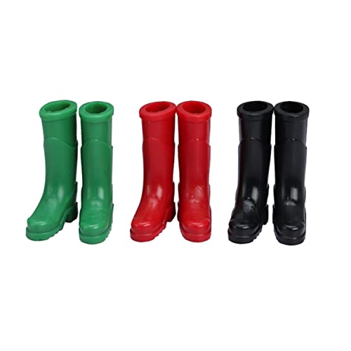 WEKAMOS 3 Paare Mini Boot Modell Regenstiefel für Puppenhaus Dekoration Realistische Mini Accessoires für Kreative Szenen für DIY Projekte und Puppenhaus Zubehör WEKAMOS 3 Paare Mini Boot Modell Regenstiefel für Puppenhaus Dekoration Realistische Mini Accessoires für Kreative Szenen für DIY Projekte und Puppenhaus Zubehör von WEKAMOS