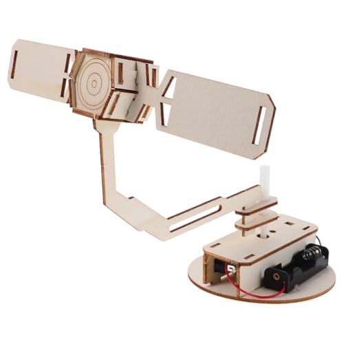 WEKAMOS 3 Satz Stem Weltraum Bausatz Satellitenmodell DIY Puzzle mit Rotierenden Teilen für Detailliertes Lernspielzeug für Astronomie und Naturwissenschaftliche Experimente von WEKAMOS