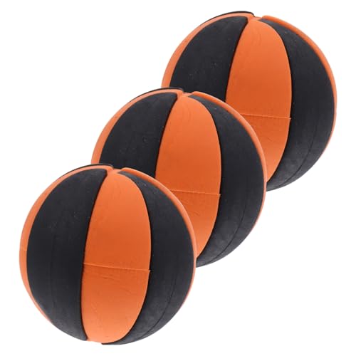 WEKAMOS 3 Stück Mini simulierte Sportprodukte Schaum Tischplatte drinnen Ball Party Korb kleine Basketbälle Miniatur-Puppenhaus-Sportgeräte Mini-Basketbälle, Großpackung Gummi Orange WEKAMOS 3 Stück Mini simulierte Sportprodukte Schaum Tischplatte drinnen Ball Party Korb kleine Basketbälle Miniatur-Puppenhaus-Sportgeräte Mini-Basketbälle, Großpackung Gummi Orange von WEKAMOS