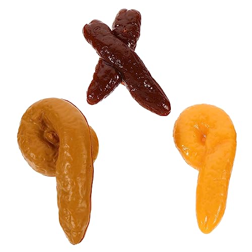 WEKAMOS 3 Stück Simulation Poop-Modell Hocker-Modell Poop- gefälscht Suprise lustige Spiele Simuliertes Stuhl-Modell simuliertes Fäkalienspielzeug KOT-Streich- Plastik WEKAMOS 3 Stück Simulation Poop-Modell Hocker-Modell Poop- gefälscht Suprise lustige Spiele Simuliertes Stuhl-Modell simuliertes Fäkalienspielzeug KOT-Streich- Plastik von WEKAMOS