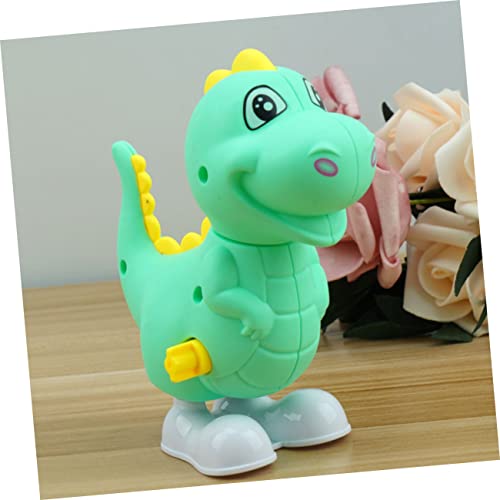 WEKAMOS 3 Stück Teiliges Aufziehbares Dinosaurier Interaktive Springende Tiere Farbenfrohe Uhrwerkfiguren für Kinderzimmerdekoration und Spielerisches Lernen Leicht und Zufällige Farbe von WEKAMOS