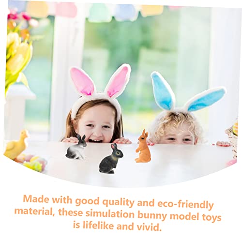 WEKAMOS 3 Stück Teiliges Kaninchen Modellspielzeug Realistische Simulation Hase Figuren für Umweltfreundlich und Lebensecht Pädagogisches Tierdekor für Zuhause und Lernzwecke WEKAMOS 3 Stück Teiliges Kaninchen Modellspielzeug Realistische Simulation Hase Figuren für Umweltfreundlich und Lebensecht Pädagogisches Tierdekor für Zuhause und Lernzwecke von WEKAMOS