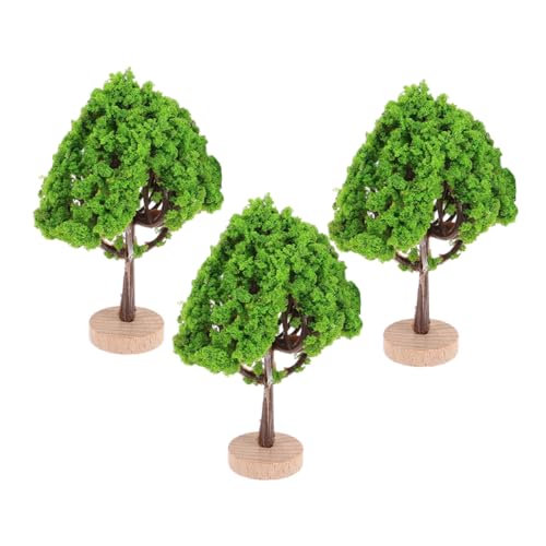 WEKAMOS 3 Stück Teiliges Miniatur Landschaftsbäume Realistisch Gestaltete Modellbäume mit Sockel für DIY Garten Basteln Micro Landscape Diorama und Zug Architektur Naturgetreue Dekoration WEKAMOS 3 Stück Teiliges Miniatur Landschaftsbäume Realistisch Gestaltete Modellbäume mit Sockel für DIY Garten Basteln Micro Landscape Diorama und Zug Architektur Naturgetreue Dekoration von WEKAMOS
