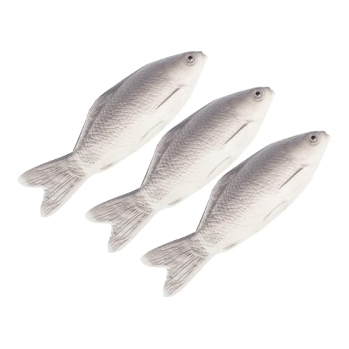 WEKAMOS 3 Stück Teiliges Realistische Fischmodelle aus Umweltfreundlichem PU Material Lebensechte Nachahmung Dekoratives Fischornament und Kinderspielzeug als Tischdeko für Zuhause Büro WEKAMOS 3 Stück Teiliges Realistische Fischmodelle aus Umweltfreundlichem PU Material Lebensechte Nachahmung Dekoratives Fischornament und Kinderspielzeug als Tischdeko für Zuhause Büro von WEKAMOS