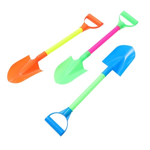 WEKAMOS 3 Stück Teiliges Sandspielzeug Bunte Kreative Schaufeln für Strand Schnee Garten mit Ergonomischem Griff Spielerisch Kognitive und Praktische Fähigkeiten Fördern Zufällige Farbe WEKAMOS 3 Stück Teiliges Sandspielzeug Bunte Kreative Schaufeln für Strand Schnee Garten mit Ergonomischem Griff Spielerisch Kognitive und Praktische Fähigkeiten Fördern Zufällige Farbe von WEKAMOS