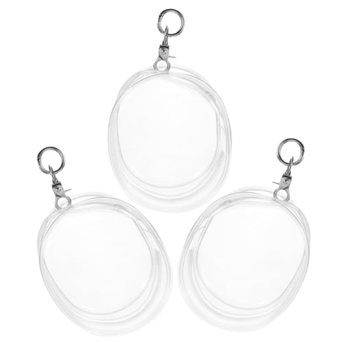 WEKAMOS 3 Stück Teiliges Transparentes Puppentaschen mit Schlüsselanhänger Tragbare PVC Puppenaußentasche Klarer Aufbewahrungsbeutel für Puppen Vielseitig und Langlebig für Unterwegs WEKAMOS 3 Stück Teiliges Transparentes Puppentaschen mit Schlüsselanhänger Tragbare PVC Puppenaußentasche Klarer Aufbewahrungsbeutel für Puppen Vielseitig und Langlebig für Unterwegs von WEKAMOS