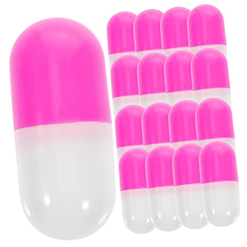 WEKAMOS 30 Stück Doktorspielzeugmodell Kapseln für Rollenspielset für Kleinkinder Spielzeugkapseln Rollenspiel Arzt Arztkoffer für Kleinkinder Plastik Rosa von WEKAMOS