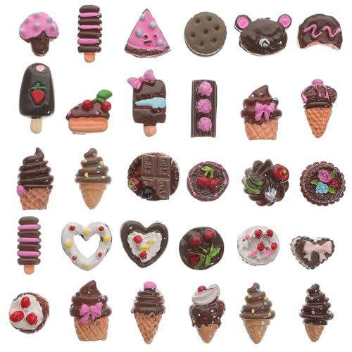 WEKAMOS 30 Stück Teiliges DIY Resin mit Realistischen Verschleißfesten Miniatur Dessertmodellen Künstliche Tortendeko für Fotografie Heim und Geschäftsausstellung Geeignet für Küche und WEKAMOS 30 Stück Teiliges DIY Resin mit Realistischen Verschleißfesten Miniatur Dessertmodellen Künstliche Tortendeko für Fotografie Heim und Geschäftsausstellung Geeignet für Küche und von WEKAMOS