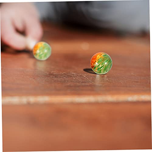 WEKAMOS 30 Stück Teiliges Glasperlen Bunte Glasmurmeln aus Robustem Dekorative Aquariumkugeln für Hydroponikpflanzen Kindersicheres für Mädchen und Jungen von WEKAMOS