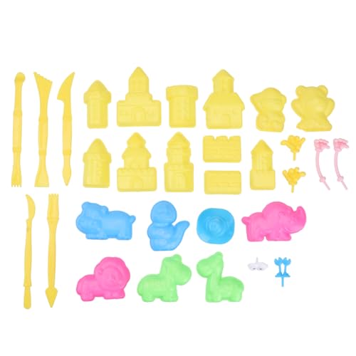 WEKAMOS 30 Stück Teiliges Sandspielzeug Bunte Sandformen aus Robustem Kunststoff Handgerechte Kompatibel mit Allen Sandarten für Strand und Sandkasten Fördert Kreatives WEKAMOS 30 Stück Teiliges Sandspielzeug Bunte Sandformen aus Robustem Kunststoff Handgerechte Kompatibel mit Allen Sandarten für Strand und Sandkasten Fördert Kreatives von WEKAMOS