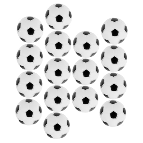 WEKAMOS 35 Stück Teiliges Mini Fußball Dekorative Miniatur Bälle Langlebig Detailreich Für DIY Zubehör Fairy House Accessory Kinderzimmer Dekoration von WEKAMOS