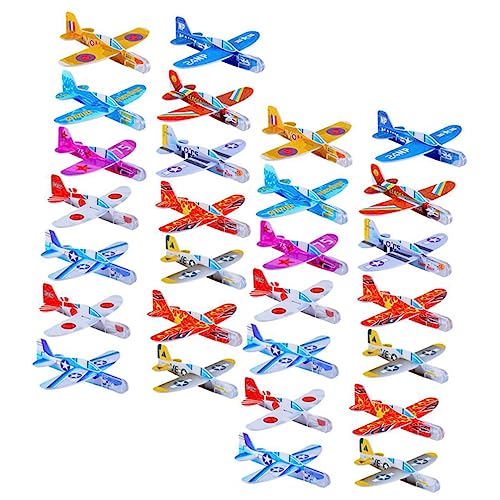 WEKAMOS 36 Stck. Kleine Flugzeugspielzeug Werfen Segelflugzeug Kleinkinder Mini im Freien Ebene Flugzeug fliegendes Modell Spielgleiter für Flugzeuge Schaum Zufällige Farbe WEKAMOS 36 Stck. Kleine Flugzeugspielzeug Werfen Segelflugzeug Kleinkinder Mini im Freien Ebene Flugzeug fliegendes Modell Spielgleiter für Flugzeuge Schaum Zufällige Farbe von WEKAMOS