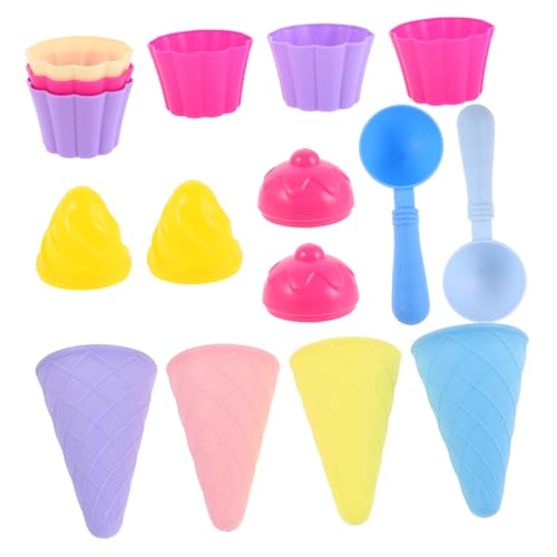 WEKAMOS 3Er-Set EIS Sand-Eistüten Sandspielzeug zum am Meer EIS-Spielset für Eisformen Kegelschaufelkegel Eiszapfen Sandspielzeug Kugel Eiswaffel Plastik WEKAMOS 3Er-Set EIS Sand-Eistüten Sandspielzeug zum am Meer EIS-Spielset für Eisformen Kegelschaufelkegel Eiszapfen Sandspielzeug Kugel Eiswaffel Plastik von WEKAMOS