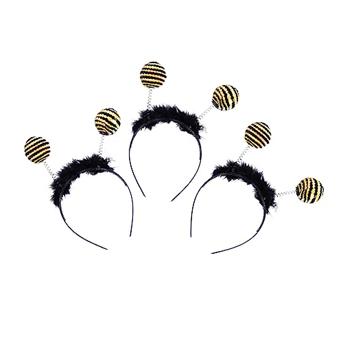 WEKAMOS 3Stücke Bienen Antennenhaarbügel mit Pailletten für Kreative Kopfbedeckung für Bühnenaufführungen und Geburtstagsfeiern Schillerndes Haaraccessoire Komfortabel und Langlebig WEKAMOS 3Stücke Bienen Antennenhaarbügel mit Pailletten für Kreative Kopfbedeckung für Bühnenaufführungen und Geburtstagsfeiern Schillerndes Haaraccessoire Komfortabel und Langlebig von WEKAMOS