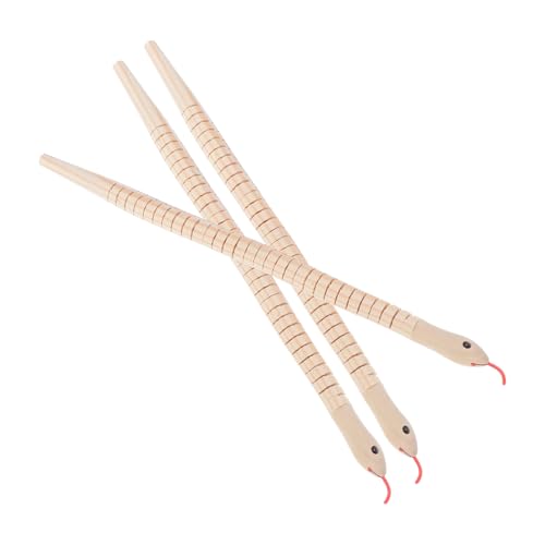 WEKAMOS 3Stücke DIY Holzschlangen Unvollendete Wackelschlangen aus Holz für Kreative Bastelprojekte Flexibles Schlangenspielzeug für Familienaktivitäten WEKAMOS 3Stücke DIY Holzschlangen Unvollendete Wackelschlangen aus Holz für Kreative Bastelprojekte Flexibles Schlangenspielzeug für Familienaktivitäten von WEKAMOS