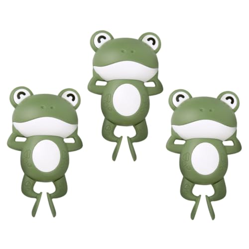 WEKAMOS 3Stücke Teiliges Wind Up Frosch Lustiges Badespielzeug für Interaktives Dusche für Zuhause für Duschen und Geburtstagsgeschenke von WEKAMOS