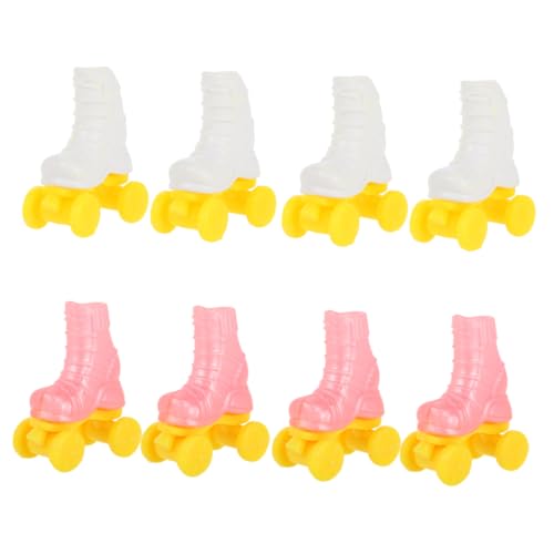 WEKAMOS 4 Paar Rollschuhe Rollschuhe Für DIY Puppen Mini Schlittschuhe Für Puppen Mini Schuhe Puppen Skating Werkzeug Puppenherstellungsbedarf Rollschuh Bastelarbeiten Für Puppen WEKAMOS 4 Paar Rollschuhe Rollschuhe Für DIY Puppen Mini Schlittschuhe Für Puppen Mini Schuhe Puppen Skating Werkzeug Puppenherstellungsbedarf Rollschuh Bastelarbeiten Für Puppen von WEKAMOS