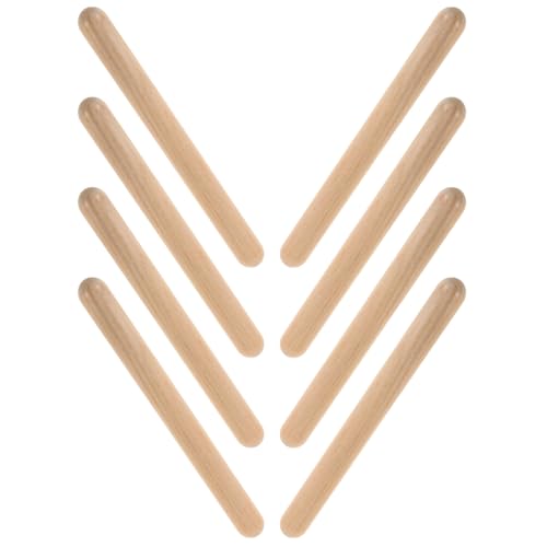WEKAMOS 4 Paare Holz Rhythmusstäbe für Orff Percussion Instrumente für Musikalische Frühbildung Interaktive Lernspielzeuge zur Musikalischer Fähigkeiten im Kindergarten WEKAMOS 4 Paare Holz Rhythmusstäbe für Orff Percussion Instrumente für Musikalische Frühbildung Interaktive Lernspielzeuge zur Musikalischer Fähigkeiten im Kindergarten von WEKAMOS