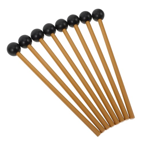 WEKAMOS 4 Paare Marimba Schlägel Professionelle Schlaginstrumente aus Leichtem Kunststoff mit Ergonomischem Griff für Xylophon und Musikunterricht WEKAMOS 4 Paare Marimba Schlägel Professionelle Schlaginstrumente aus Leichtem Kunststoff mit Ergonomischem Griff für Xylophon und Musikunterricht von WEKAMOS