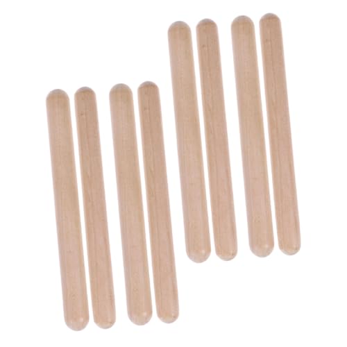 WEKAMOS 4 Paare Musikalische Rhythmusstöcke für Frühe Bildungsspielzeuge zur des Rhythmusgefühls Holzpercussion Instrumente für Musikalische Aktivitäten und Gruppenunterricht WEKAMOS 4 Paare Musikalische Rhythmusstöcke für Frühe Bildungsspielzeuge zur des Rhythmusgefühls Holzpercussion Instrumente für Musikalische Aktivitäten und Gruppenunterricht von WEKAMOS