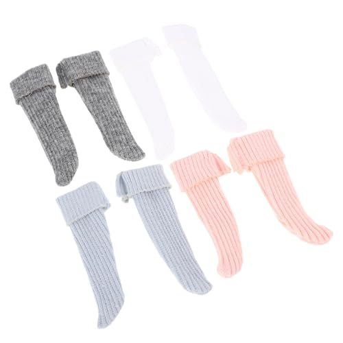 WEKAMOS 4 Paare Puppenbonbon -farbsocken Lebensechter Zubehör Weiche Puppensocken Für Alltägliche Verschleißfeiern Und -aufführungen WEKAMOS 4 Paare Puppenbonbon -farbsocken Lebensechter Zubehör Weiche Puppensocken Für Alltägliche Verschleißfeiern Und -aufführungen von WEKAMOS