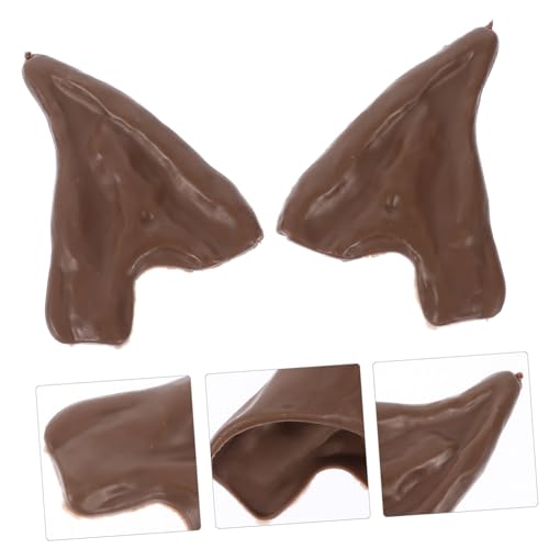 WEKAMOS 4 Paare Spitze Elfenohren Cosplay Ohr Accessoires Hautfreundlich Leicht Bequem Tragbar für Halloween Karneval Fasching Mottoparty und Kostümspiele von WEKAMOS
