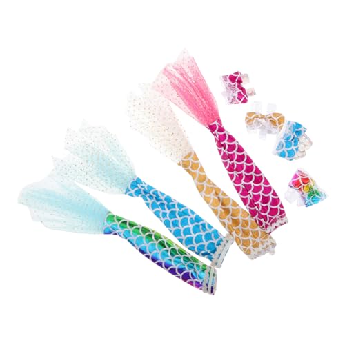 WEKAMOS 4 Sätze Babypuppenkleidung Meerjungfrau Kleidung Puppenbadeanzug Puppen Anziehen Puppenkleidung Für Meerjungfrauen Puppe Verkleiden Zubehör Kleid Für Puppen Puppen-Outfits Stoff WEKAMOS 4 Sätze Babypuppenkleidung Meerjungfrau Kleidung Puppenbadeanzug Puppen Anziehen Puppenkleidung Für Meerjungfrauen Puppe Verkleiden Zubehör Kleid Für Puppen Puppen-Outfits Stoff von WEKAMOS