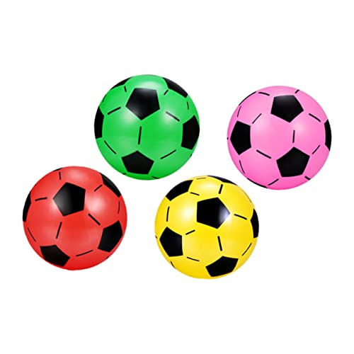 WEKAMOS 4 Stück Bunte Fußballspielzeuge Aufblasbare Fußbälle für Drinnen und Draußen für Spiel und Visuellen Wahrnehmung Zufällige Farbe Zufällige Farbe WEKAMOS 4 Stück Bunte Fußballspielzeuge Aufblasbare Fußbälle für Drinnen und Draußen für Spiel und Visuellen Wahrnehmung Zufällige Farbe Zufällige Farbe von WEKAMOS