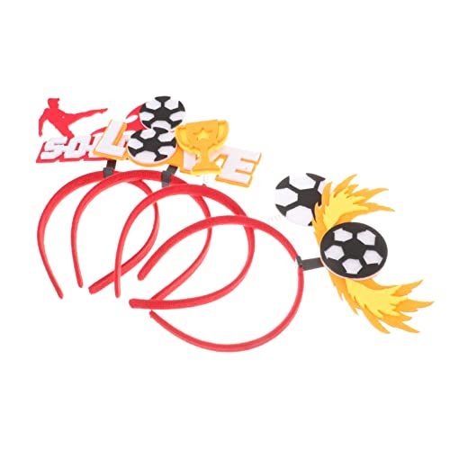 WEKAMOS Fußball-stirnbänder Haarreifen Mit Fußballmotiven Für Stylische Haarreifen Für Sportfans von WEKAMOS