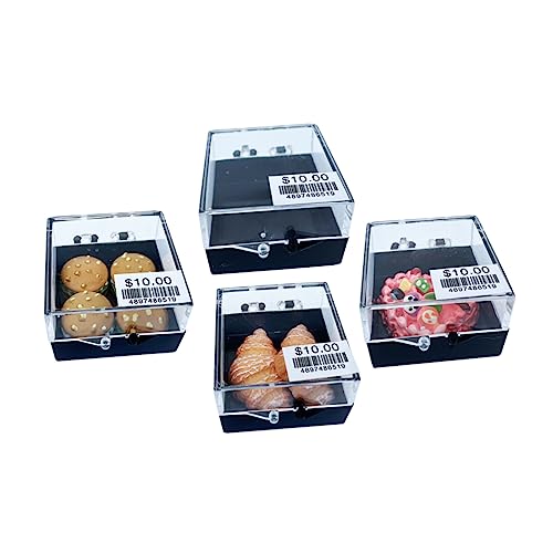 WEKAMOS 4 Stück Lebensmittelmodelle Teiliges aus Realistischen Kunststoffen Dekoration für Puppenhäuser und Fotografie Vivid Food Models für Kreative Anwendungen WEKAMOS 4 Stück Lebensmittelmodelle Teiliges aus Realistischen Kunststoffen Dekoration für Puppenhäuser und Fotografie Vivid Food Models für Kreative Anwendungen von WEKAMOS