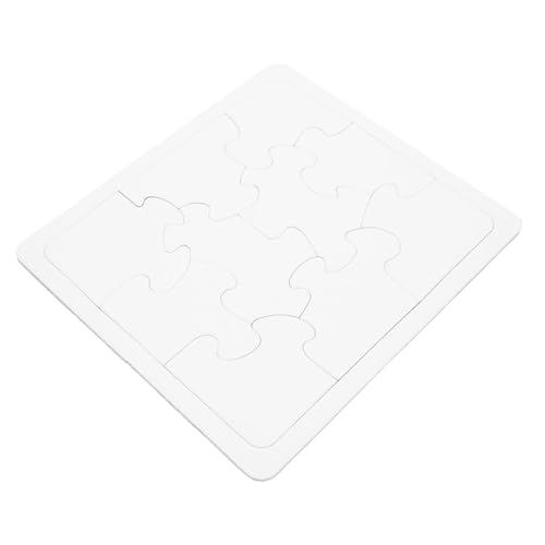 WEKAMOS 4 Stück Leeres Teiliges DIY Puzzle aus Stabilem Karton Personalisierbare Blanko Puzzleteile zum Bemalen und Gestalten Kindgerechtes Malmaterial für Kreative Freizeit und WEKAMOS 4 Stück Leeres Teiliges DIY Puzzle aus Stabilem Karton Personalisierbare Blanko Puzzleteile zum Bemalen und Gestalten Kindgerechtes Malmaterial für Kreative Freizeit und von WEKAMOS
