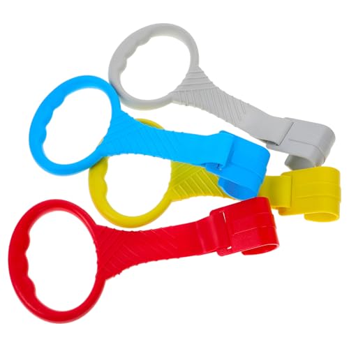 WEKAMOS 4 Stück Pull Ringe für Laufübungen Robuste Hängeringe für Babybett und Stehhilfe für Kleinkinder und Junge Mädchen zum Üben des Stehens und Laufens Rot Blau Gelb WEKAMOS 4 Stück Pull Ringe für Laufübungen Robuste Hängeringe für Babybett und Stehhilfe für Kleinkinder und Junge Mädchen zum Üben des Stehens und Laufens Rot Blau Gelb von WEKAMOS