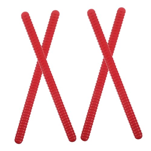 WEKAMOS 4 Stück Rhythmusstäbe Kid Sticks Holz Lummi Sticks Musikinstrumente Für Rhythmus Musikstäbe Rhythmusstäbe Lummi Rot Holz WEKAMOS 4 Stück Rhythmusstäbe Kid Sticks Holz Lummi Sticks Musikinstrumente Für Rhythmus Musikstäbe Rhythmusstäbe Lummi Rot Holz von WEKAMOS