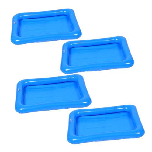 WEKAMOS 4 Stück Teiliges Aufblasbares Planschbecken mit Ozeanbällen Multifunktionaler Wasserspieltisch für Angelspiel Pool Tragbarer Aufblasbarer Schwimmbecken Spielplatz für Draußen WEKAMOS 4 Stück Teiliges Aufblasbares Planschbecken mit Ozeanbällen Multifunktionaler Wasserspieltisch für Angelspiel Pool Tragbarer Aufblasbarer Schwimmbecken Spielplatz für Draußen von WEKAMOS