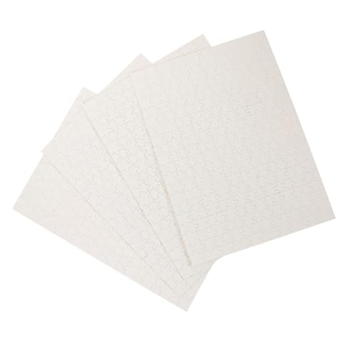 WEKAMOS 4 Stück Teiliges Blanko Holzpuzzle Sublimationsrohlinge zum Bemalen und Bedrucken DIY Puzzle für Kreative Bastelarbeiten und Individuelle Fototransfers WEKAMOS 4 Stück Teiliges Blanko Holzpuzzle Sublimationsrohlinge zum Bemalen und Bedrucken DIY Puzzle für Kreative Bastelarbeiten und Individuelle Fototransfers von WEKAMOS