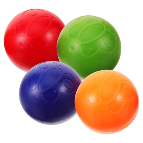 WEKAMOS 4 Stück Teiliges Bunte Hand Shaker Maracas Robuste Musikinstrumente für Rhythmusförderung Party Unterhaltung und Musikpädagogik Geeignet für Eltern Junge Mädchen Spiel und von WEKAMOS