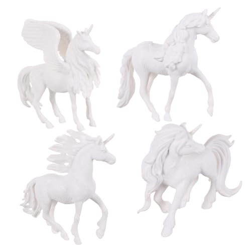 WEKAMOS 4 Stück Teiliges Einhorn DIY Malset für Weißes Figurinen zum Bemalen Kreatives Bastelspielzeug Fantasie Konzentration und Praktischen Fähigkeiten für Kinderpartys WEKAMOS 4 Stück Teiliges Einhorn DIY Malset für Weißes Figurinen zum Bemalen Kreatives Bastelspielzeug Fantasie Konzentration und Praktischen Fähigkeiten für Kinderpartys von WEKAMOS