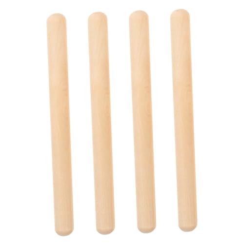 WEKAMOS 4 Stück Teiliges Holz Rhythmusstab Sicher und Geruchlos Fördert Musikalische Kreativität und Hörvorstellung Kindgerechtes Percussion Instrument für Musikalische Entwicklung von WEKAMOS 4 Stück Teiliges Holz Rhythmusstab Sicher und Geruchlos Fördert Musikalische Kreativität und Hörvorstellung Kindgerechtes Percussion Instrument für Musikalische Entwicklung von von WEKAMOS