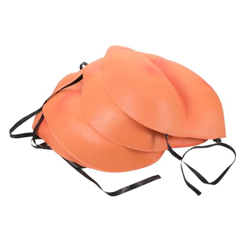 WEKAMOS 4 Stück Teiliges Lustiges Prank Fake Po Realistisches Weiches Gesäß-Accessoire für Halloween Cosplay Leichte Tragbare Requisite mit Detailgetreuem Design für Indoor Outdoor Spaß von WEKAMOS