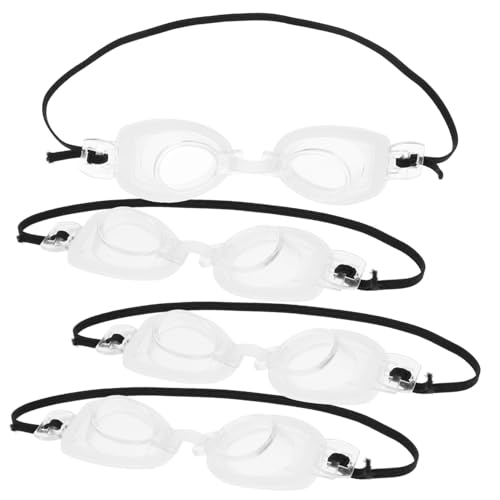 WEKAMOS 4 Stück Teiliges Mini Schwimmbrillen Puppen Uv-Schutz Bruchsichere Modische Puppenbrillen als Kostüm-Accessoires und Fotorequisiten Einfach Anzuziehen für Puppendekoration WEKAMOS 4 Stück Teiliges Mini Schwimmbrillen Puppen Uv-Schutz Bruchsichere Modische Puppenbrillen als Kostüm-Accessoires und Fotorequisiten Einfach Anzuziehen für Puppendekoration von WEKAMOS