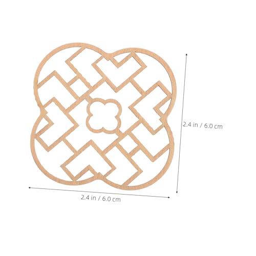 WEKAMOS 4 Stück Teiliges Miniatur Holzfenster Unlackiert für Puppenhaus Chinesisches Stilfenster Modellbau Zubehör für DIY Miniatur Landschaft und Architektur WEKAMOS 4 Stück Teiliges Miniatur Holzfenster Unlackiert für Puppenhaus Chinesisches Stilfenster Modellbau Zubehör für DIY Miniatur Landschaft und Architektur von WEKAMOS