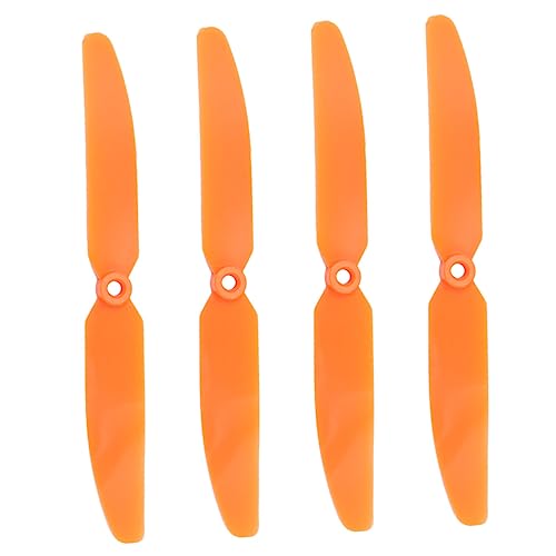 WEKAMOS 4 Stück Teiliges Propeller aus Kunststoff Orange für Rc Flugzeug Modell Direktantrieb Einfache Montage Ersatz für Parkflyer Propeller WEKAMOS 4 Stück Teiliges Propeller aus Kunststoff Orange für Rc Flugzeug Modell Direktantrieb Einfache Montage Ersatz für Parkflyer Propeller von WEKAMOS