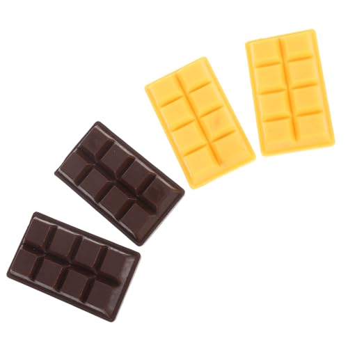 WEKAMOS 4 Stück Teiliges Realistischer Resin Schokoladenmodelle Lebensnahe Deko in Braun und Beige Pflegeleicht für Fotografie Kuchen und Dessertgestaltung Künstliche Süßigkeiten WEKAMOS 4 Stück Teiliges Realistischer Resin Schokoladenmodelle Lebensnahe Deko in Braun und Beige Pflegeleicht für Fotografie Kuchen und Dessertgestaltung Künstliche Süßigkeiten von WEKAMOS