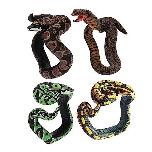WEKAMOS 4 Stück Teiliges Schlangen Armband Realistisch Aussehendes Fake Snake Toy für Halloween Partys und Streiche Langlebiges Material Auffälliges Zappelspielzeug für Erwachsene WEKAMOS 4 Stück Teiliges Schlangen Armband Realistisch Aussehendes Fake Snake Toy für Halloween Partys und Streiche Langlebiges Material Auffälliges Zappelspielzeug für Erwachsene von WEKAMOS