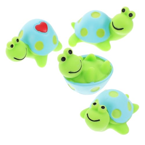 WEKAMOS 4 Stück Winzige Dekorative Schildkröte Mini Schildkröte Ornament Für Auto Computer Und Wohnkultur Kleine Tierfigur Und Kunstharz Prunkstück WEKAMOS 4 Stück Winzige Dekorative Schildkröte Mini Schildkröte Ornament Für Auto Computer Und Wohnkultur Kleine Tierfigur Und Kunstharz Prunkstück von WEKAMOS