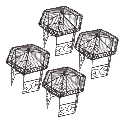 WEKAMOS 4 Teilige Statuen Feenlandschaften Miniaturen Für Mikro Zubehör Dekorationen Puppenhaus Eisenstatue Ornamente Kleiner Pavillon Modell Landschaftsgärten Mini WEKAMOS 4 Teilige Statuen Feenlandschaften Miniaturen Für Mikro Zubehör Dekorationen Puppenhaus Eisenstatue Ornamente Kleiner Pavillon Modell Landschaftsgärten Mini von WEKAMOS