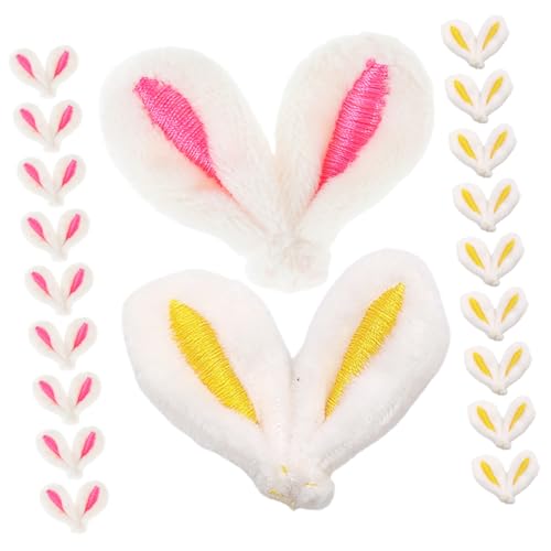 WEKAMOS 40 Stück Teiliges DIY Haarclip mit Flauschigen Plüsch Hasenohren Charmante Haarspangen für Mädchen Vielseitige Bastel Accessoires für und Kostümdekoration und Einfach zu WEKAMOS 40 Stück Teiliges DIY Haarclip mit Flauschigen Plüsch Hasenohren Charmante Haarspangen für Mädchen Vielseitige Bastel Accessoires für und Kostümdekoration und Einfach zu von WEKAMOS