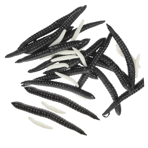 WEKAMOS 40 Stück Teiliges Realistisch Gestalteter Fake maden für Halloween Party als Lustiges und Wurfspielzeug für Unterhaltsame Streiche WEKAMOS 40 Stück Teiliges Realistisch Gestalteter Fake maden für Halloween Party als Lustiges und Wurfspielzeug für Unterhaltsame Streiche von WEKAMOS